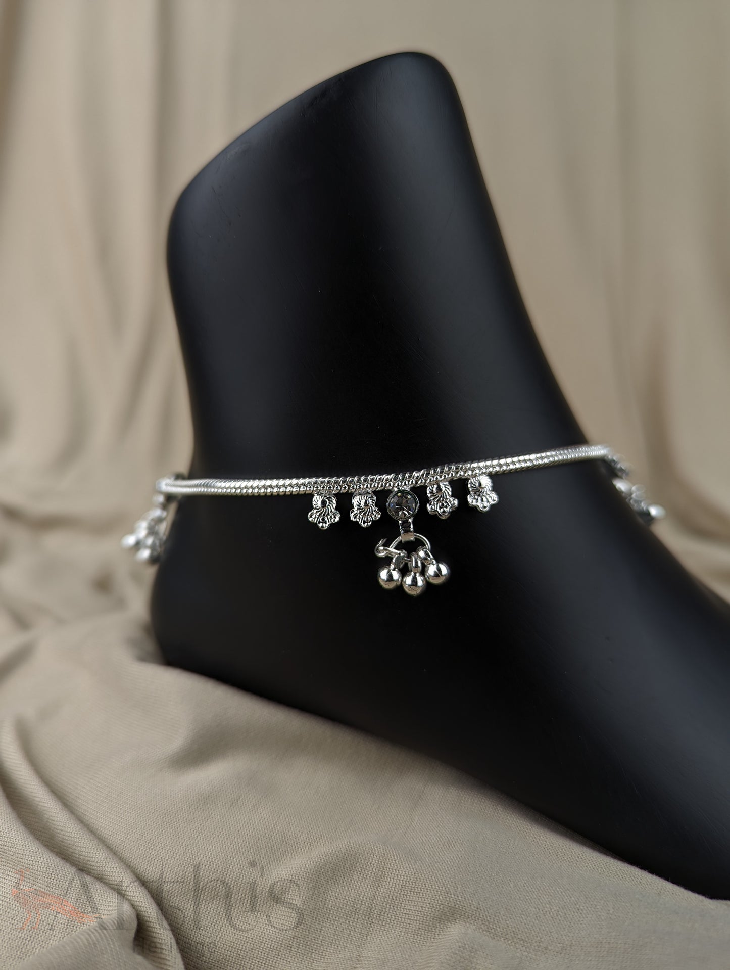 Silver Anklets