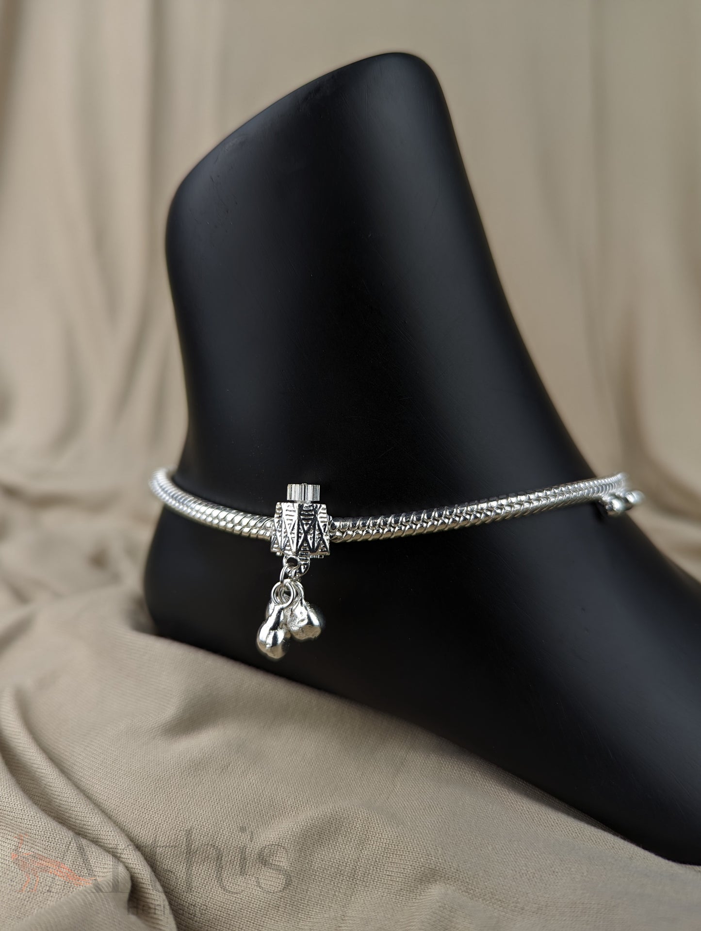 Silver Anklets