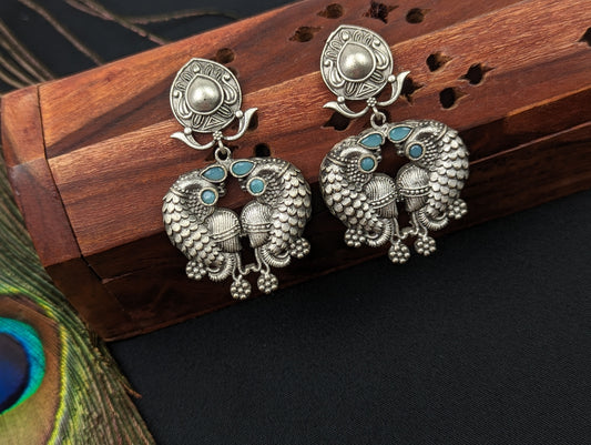 German Silver Earrings Set