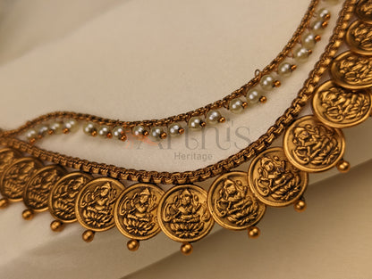 Goddess Lakshmi Motif Antique Ear Chain