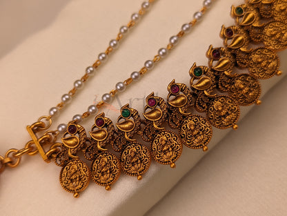 Goddess Lakshmi Motif Antique Ear Chain