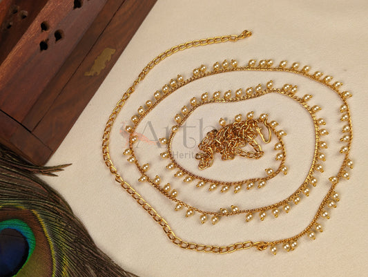 Antique Gold Finish Hip Chain